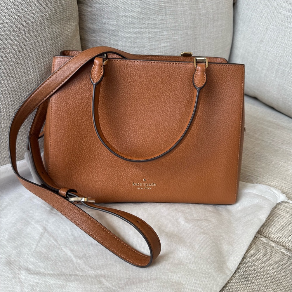 Kate Spade Leila Medium triple compartment crossbody bag NEW